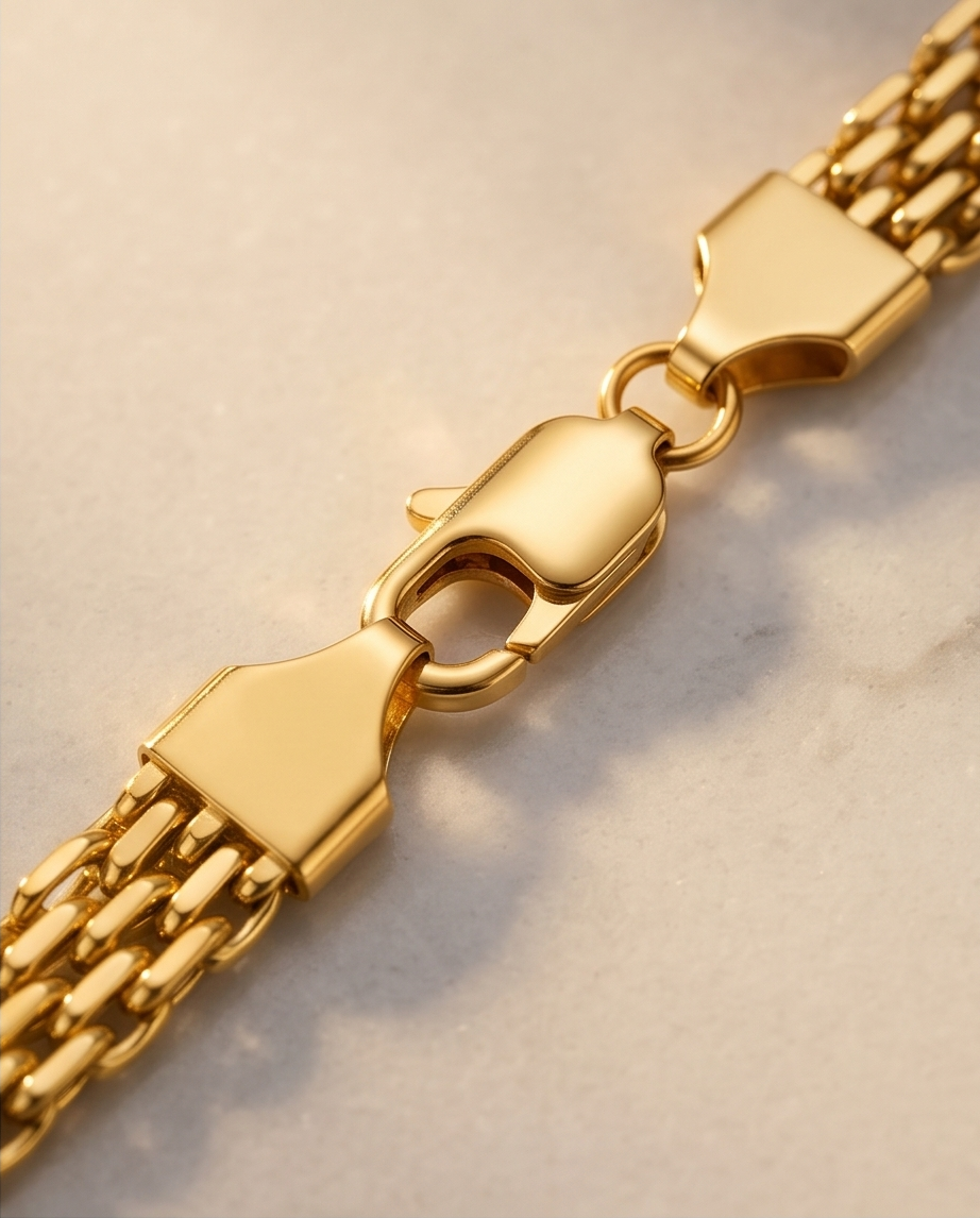 Aria Woven Chain Bracelet