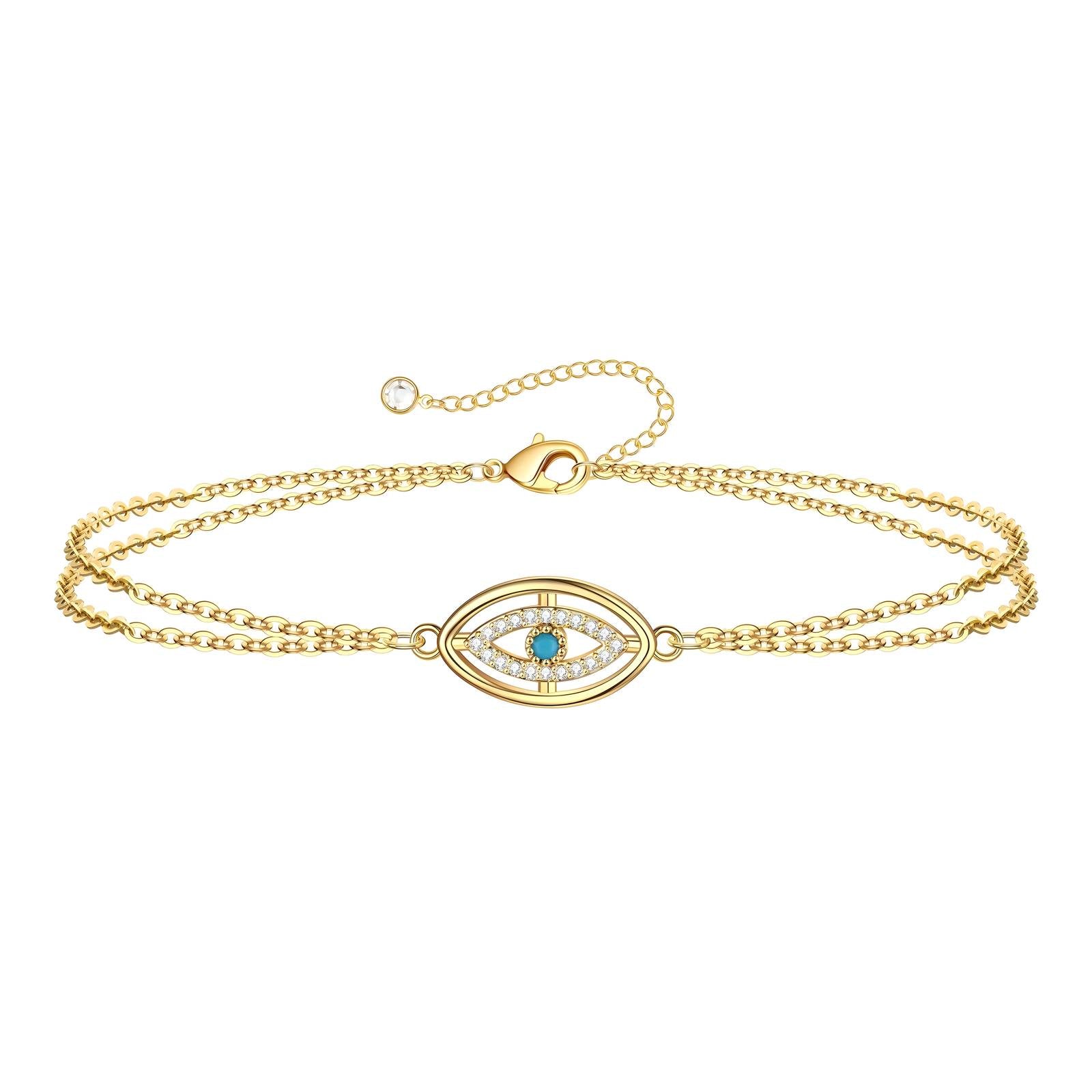 Celestine Evil Eye Pave Bracelet