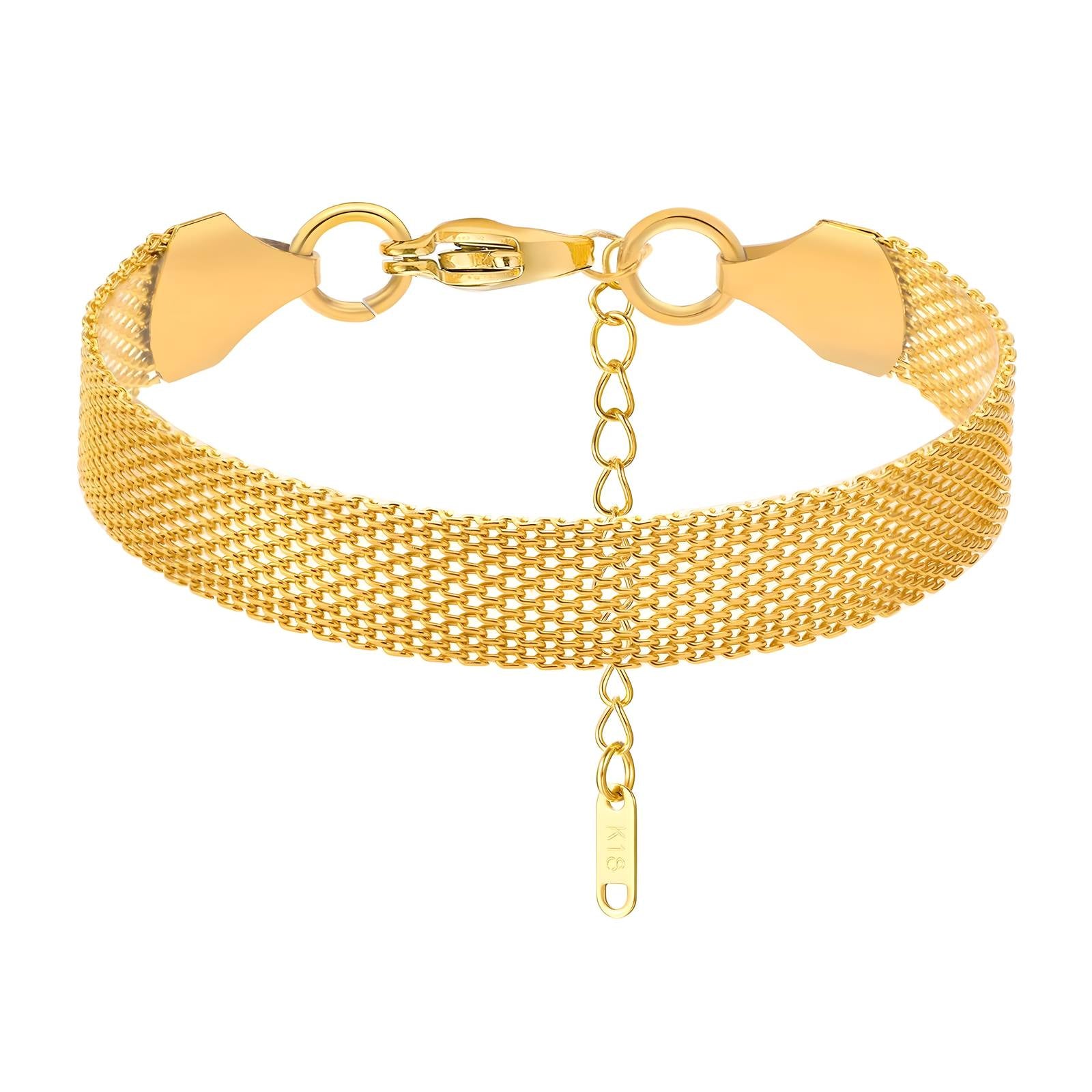 The Serene Mesh Chain Bracelet