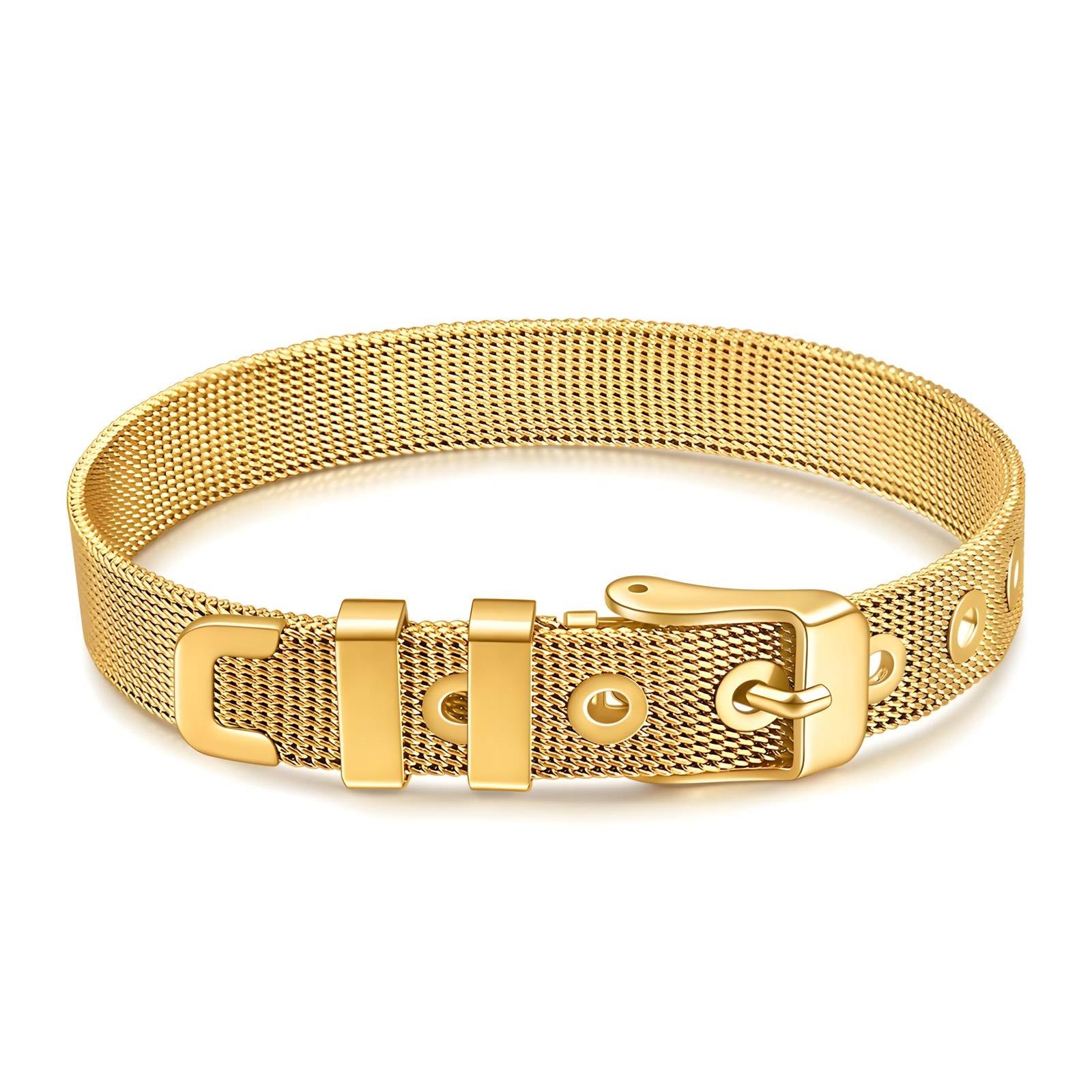 Selene Buckle Mesh Bracelet
