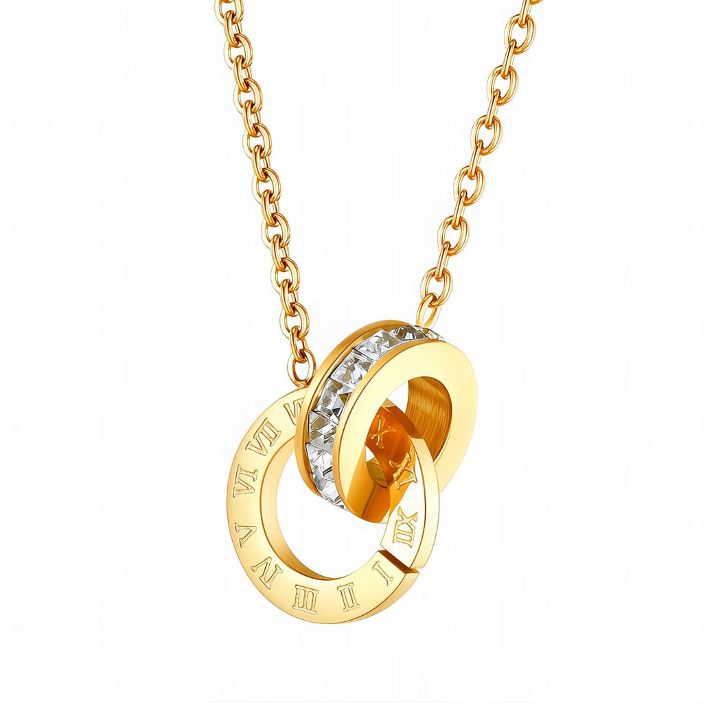 Eterna Interlock Pendant Necklace