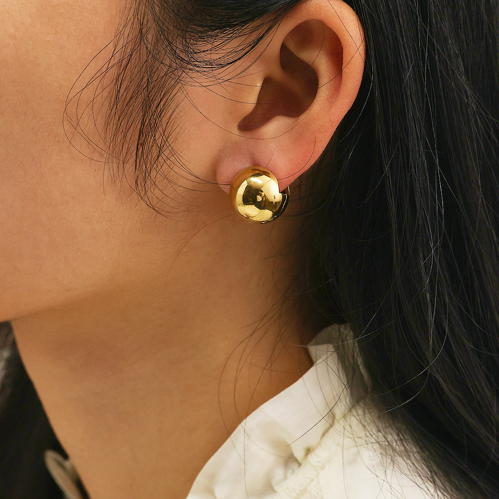 Solis Ball Hoop Earrings
