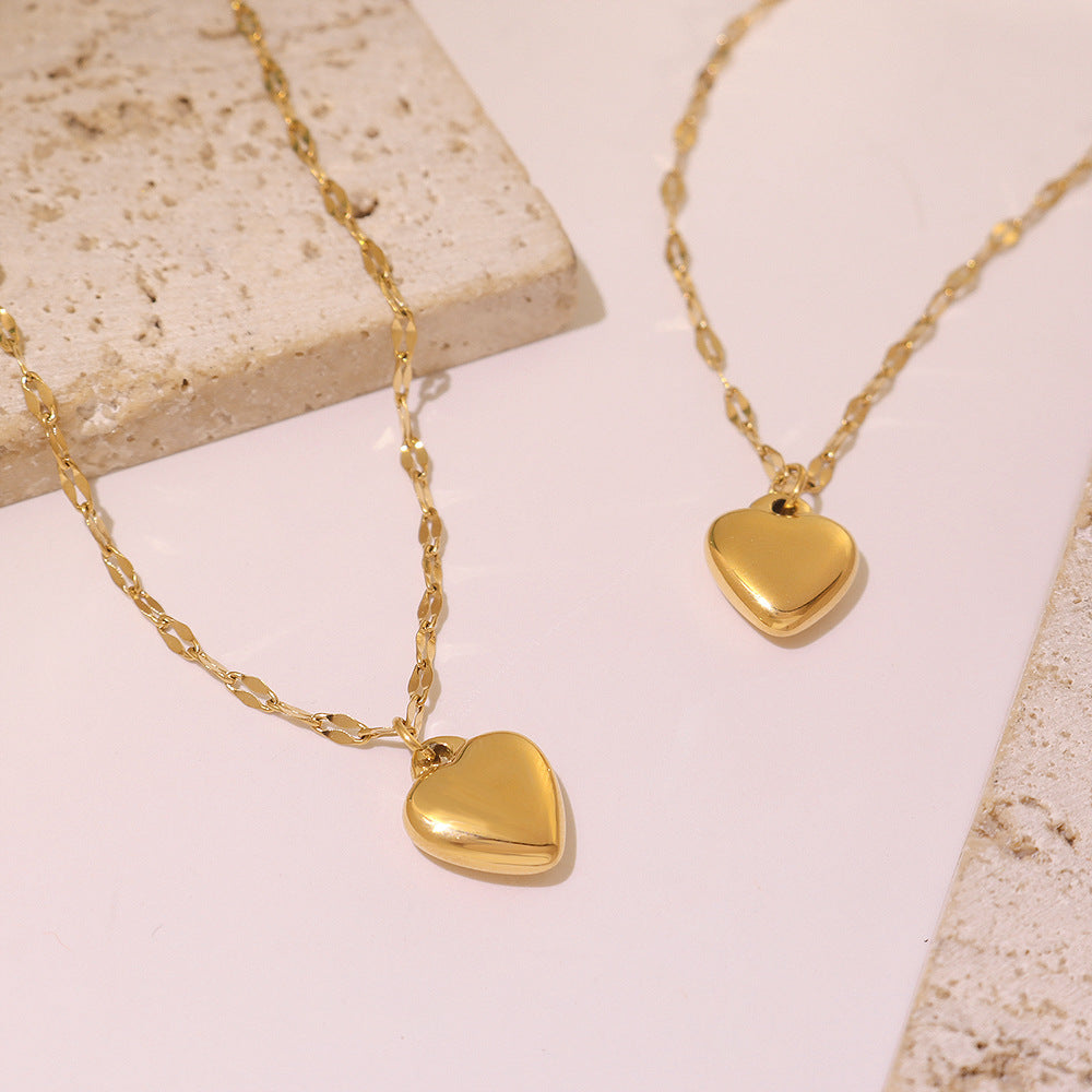 Evangeline Dainty Bracelet With Heart Charm