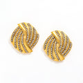Kia Swirl Statement Earrings