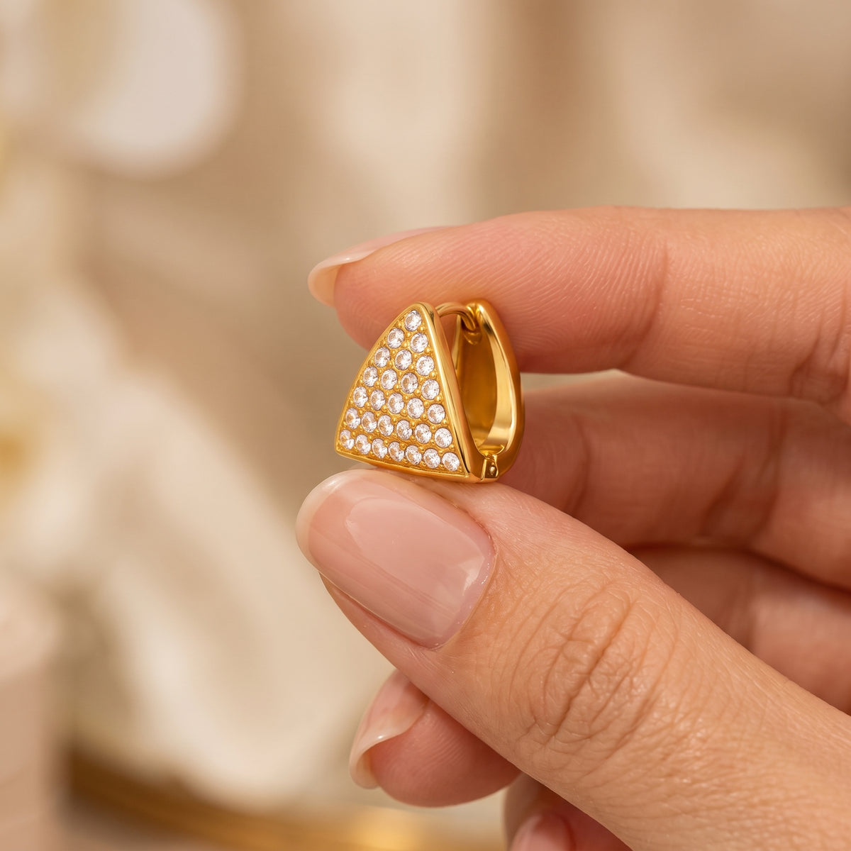 Lara Pavé Earrings