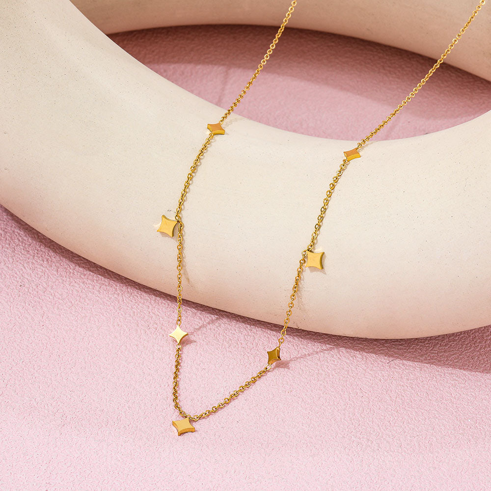 Celest Star Station Choker Necklace