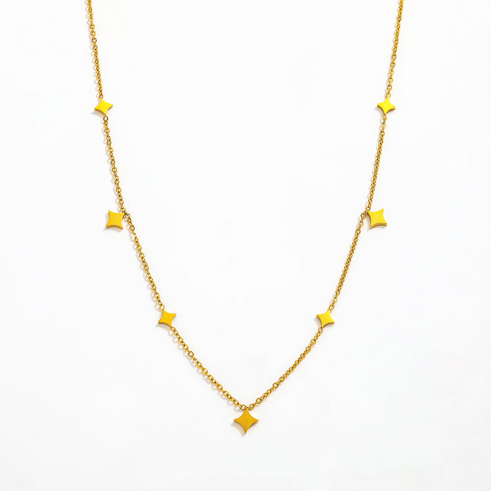 Celest Star Station Choker Necklace