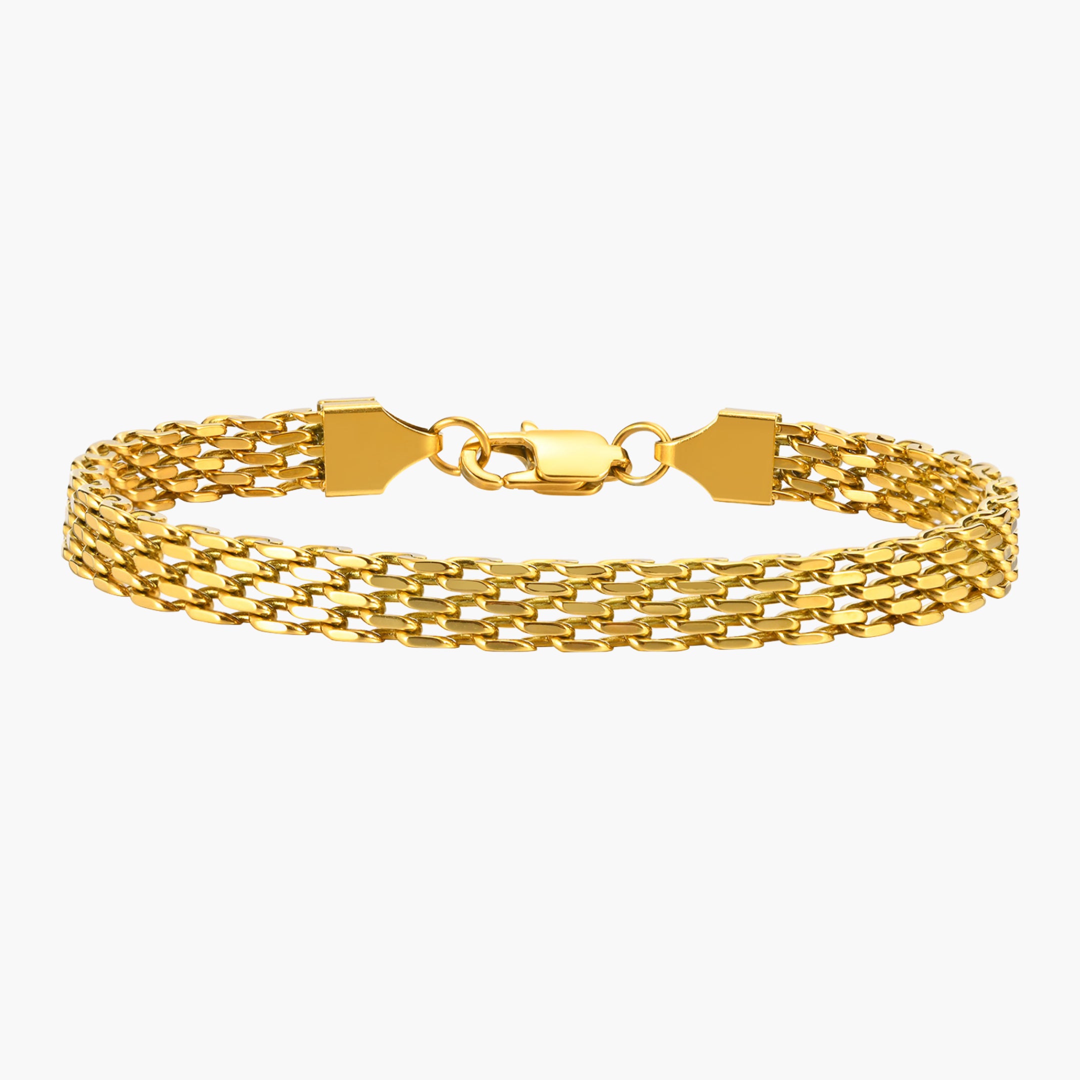 Aria Woven Chain Bracelet