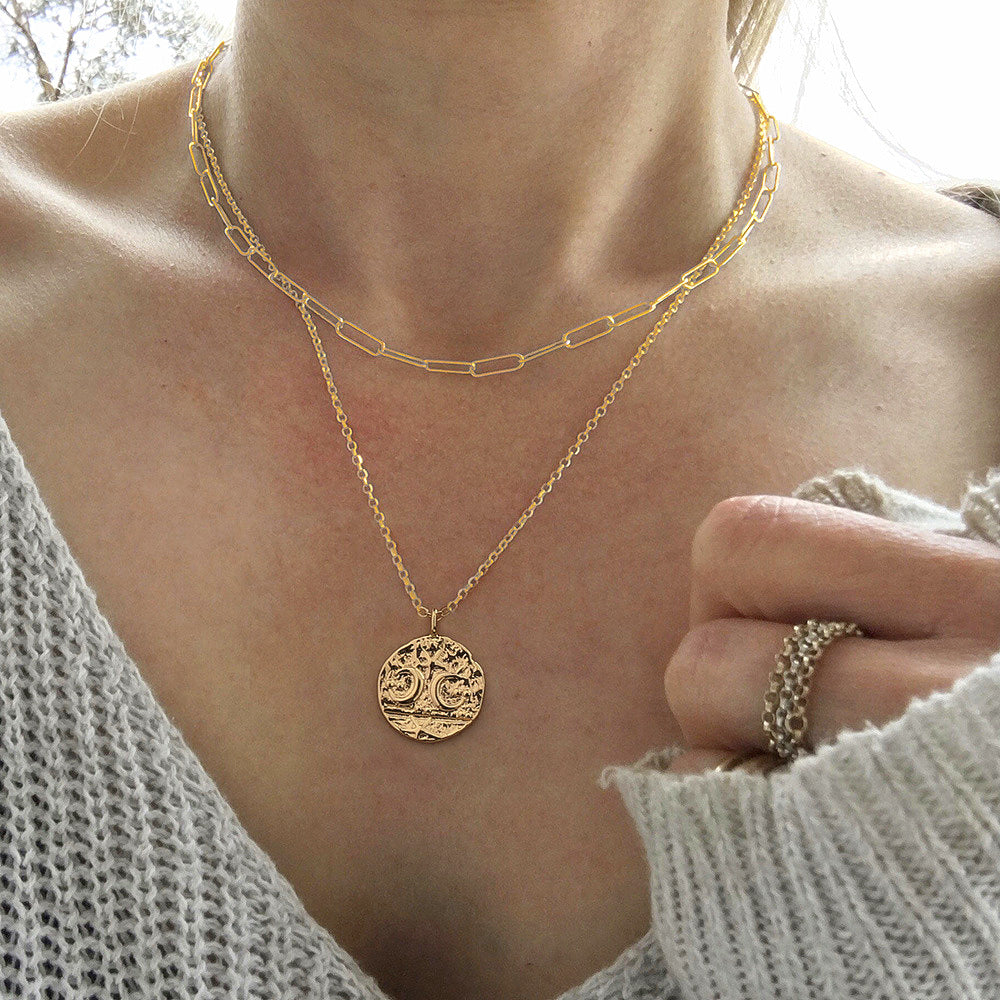 Linka Paperclip Chain Necklace
