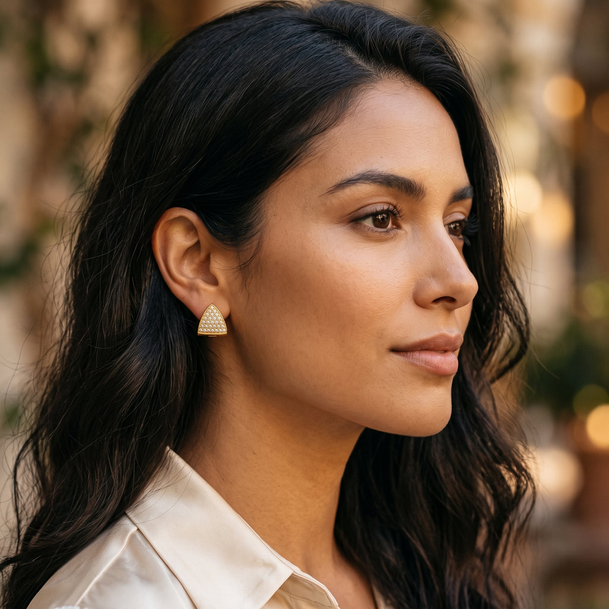 Lara Pavé Earrings