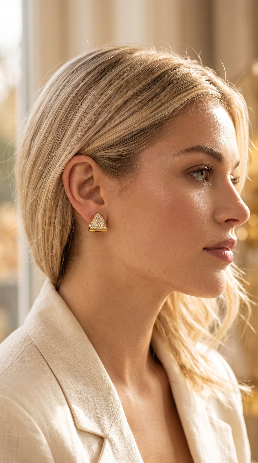 Lara Pavé Earrings