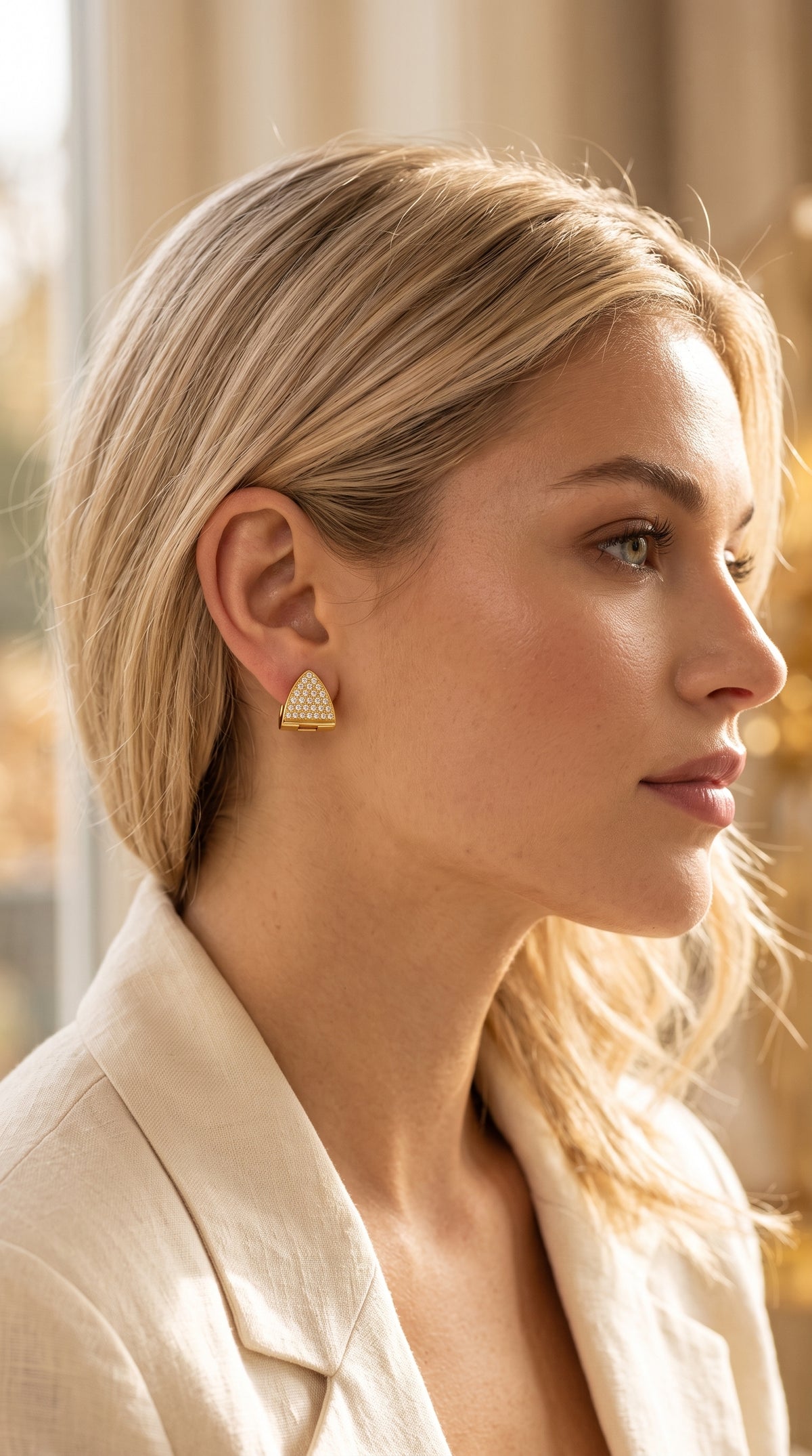 Lara Pavé Earrings
